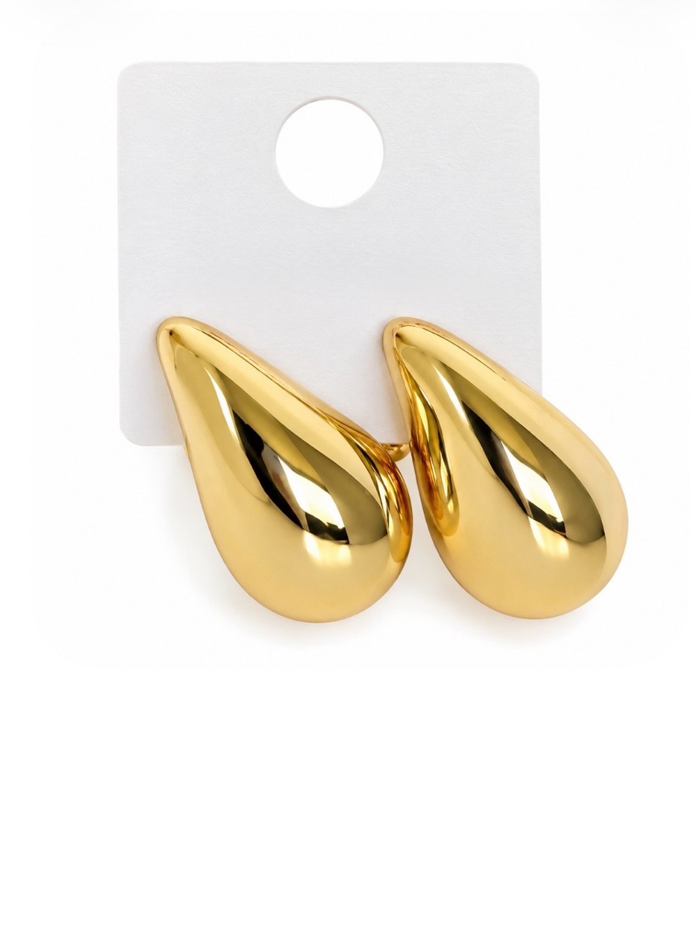 Gold plated Teardrop Earrings - Women Jewelry